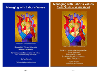 Managing with Labor's Values Book & Guide Bundle for Cornell Participants