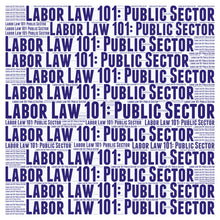 Load image into Gallery viewer, Labor Law 101 for Union Negotiators: Public Sector