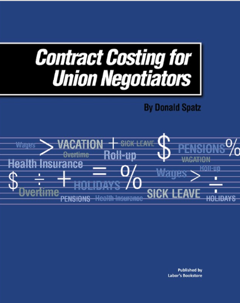 Contract Costing for Union Negotiators with CD